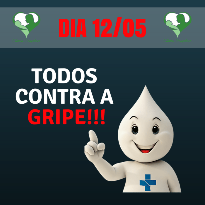 TODOS CONTRA A GRIPE!!!