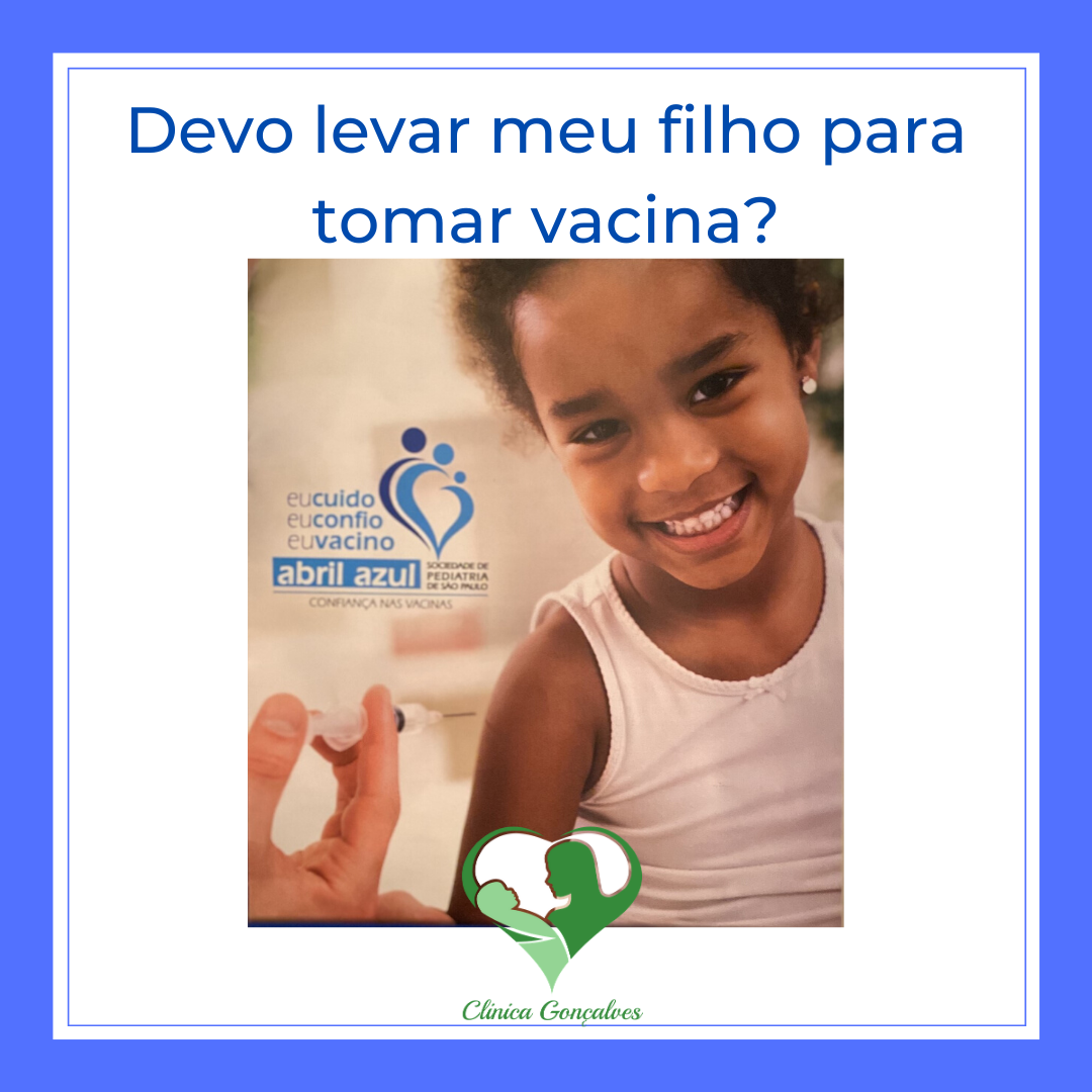 Devo levar meu filho para a vacinação_